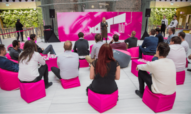 Finalists on their first day at Telekom Hungary